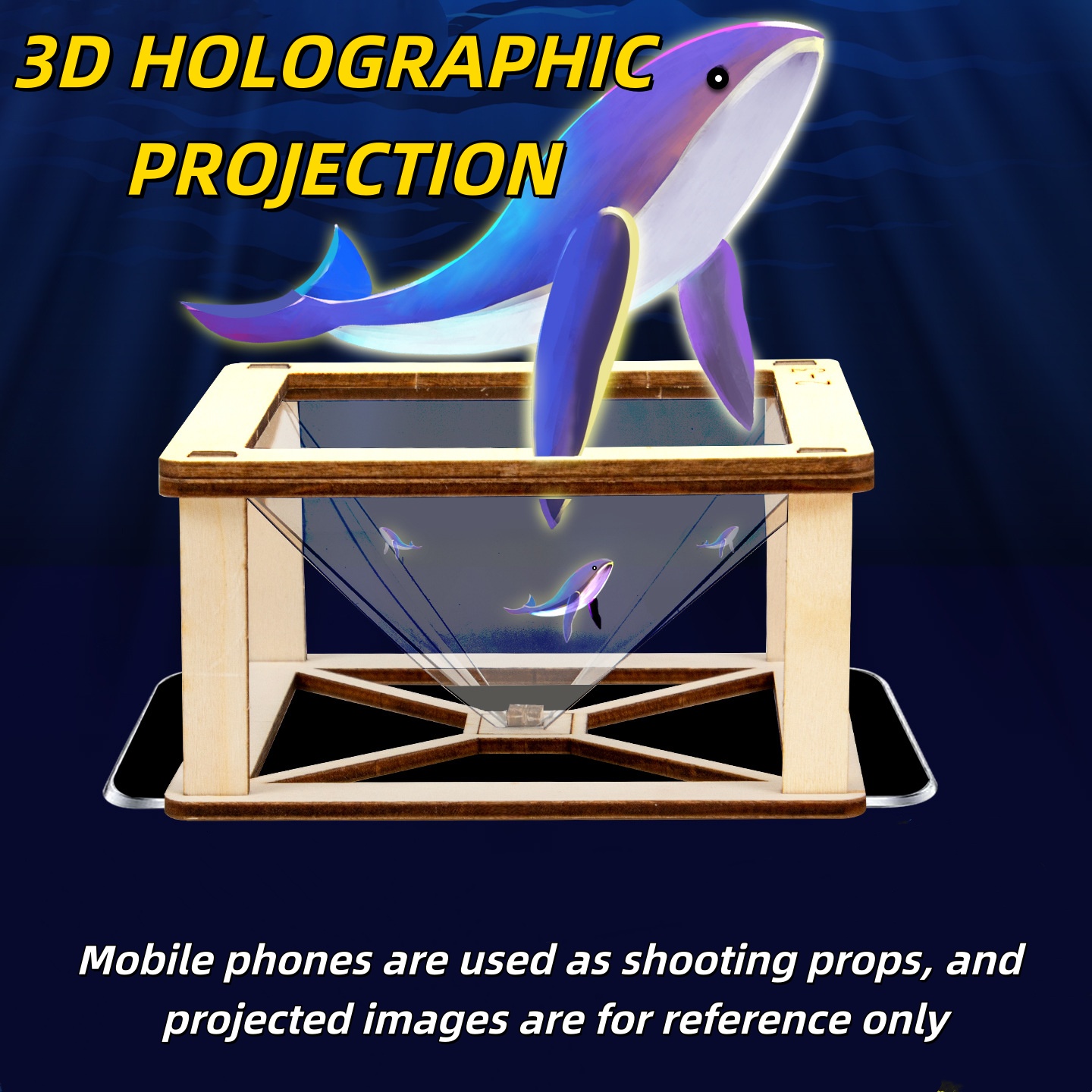 Science Hobby Kit - Kit Proiettore Olografico 3D Fai-da-Te, Esperimento