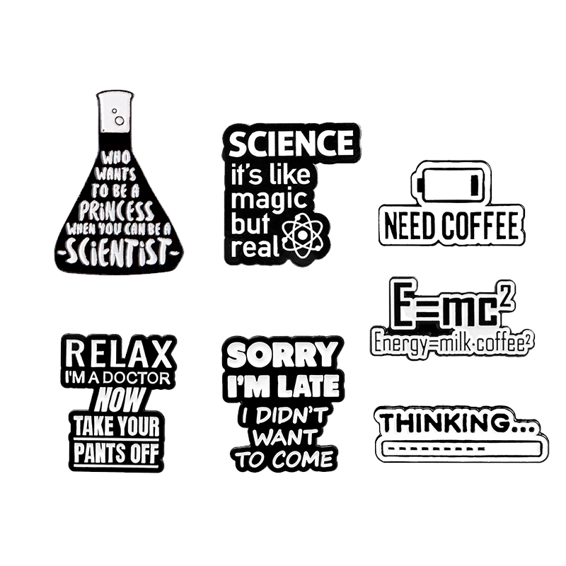 Science Buddies - Coffee Time smalto Pin Science is
